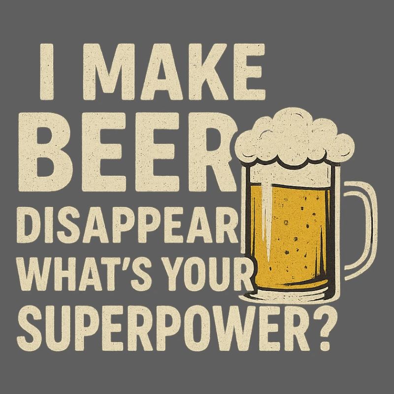 Bier verschwindet – deine Superkraft?