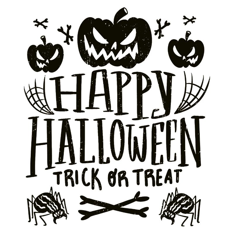 Fröhliches Halloween-Süßes oder Saures