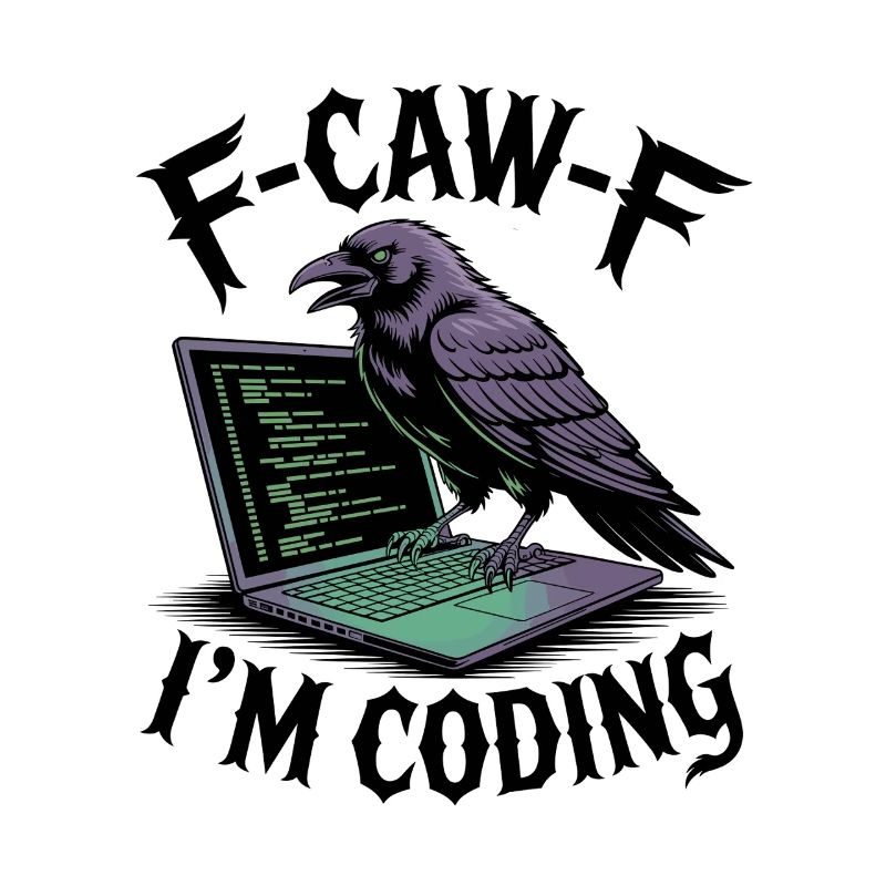RabenCoder: Code Raven on the laptop