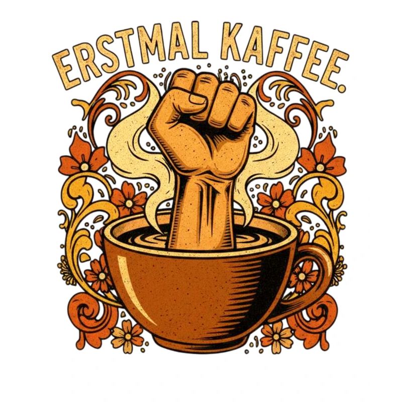 Erstmal Kaffee Faust Statement