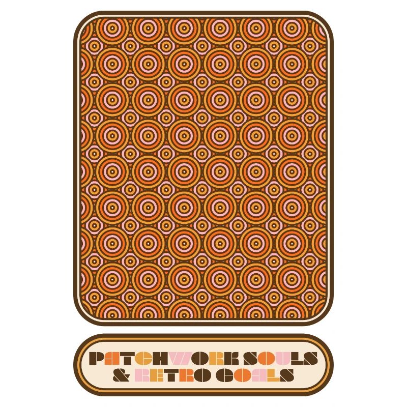 Patchwork Souls & Retro Goals – 70s Pattern