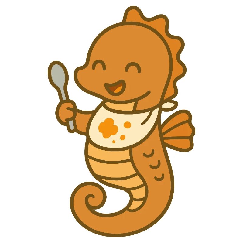 Goûter avec des hippocampes