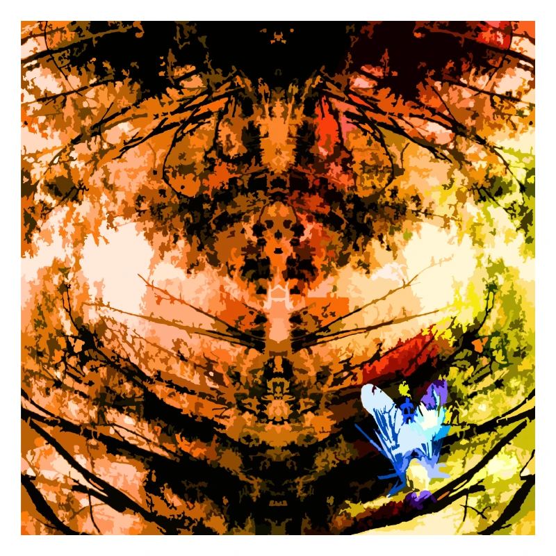 Herbstbaum Radial