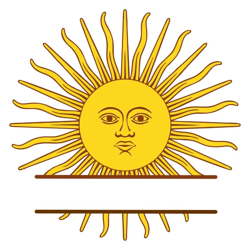 Bannière de nom de soleil