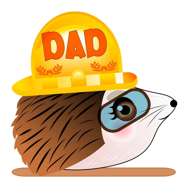 Papa hérisson - Construction