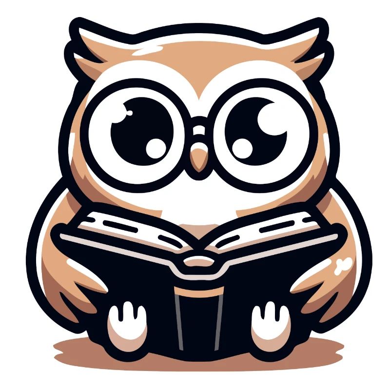 Wise Owl Reader Bookish Charm