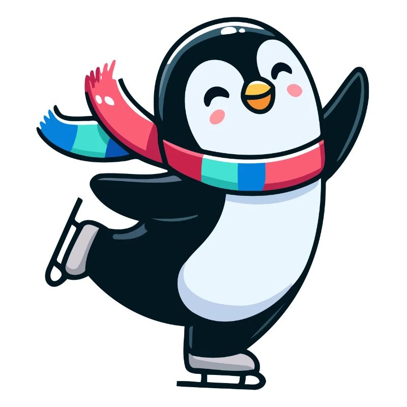 Winterwalzer-Pinguin: Die eisige Tänzerin