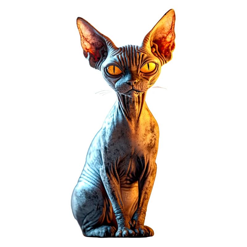 Chat Sphynx Chat Sphynx Chat Canadien Mignon Sphinx
