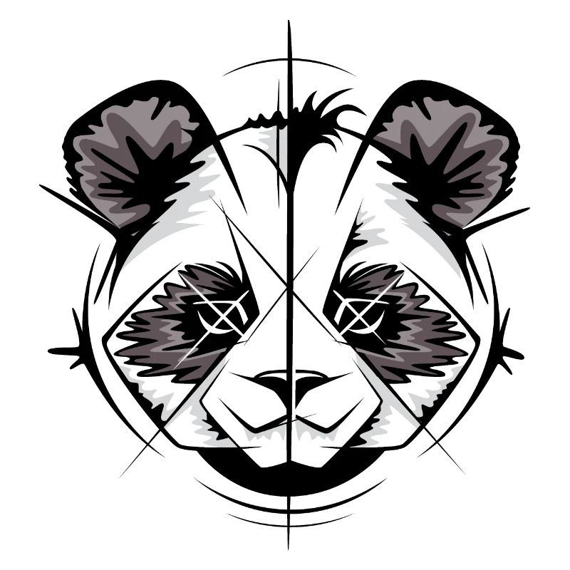 Panda Drawing Tattoo Sketch Comic Cartoon Koala
