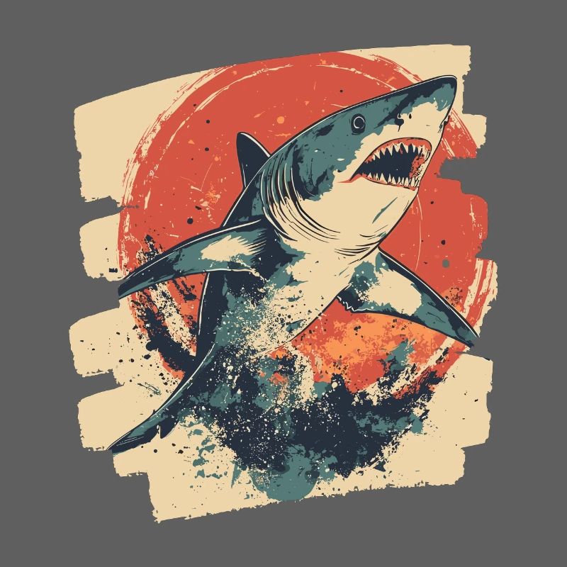 Requin rétro