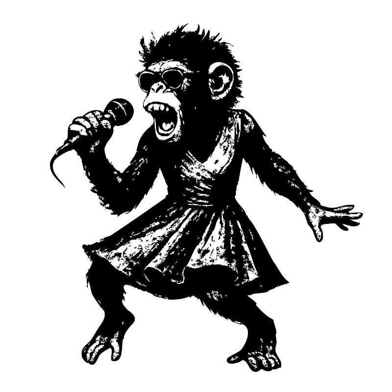 Chanteuse | La danse du singe