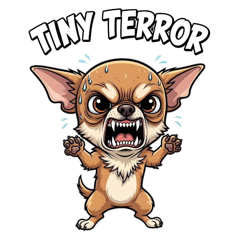 Tiny Terror – Chihuahua Design