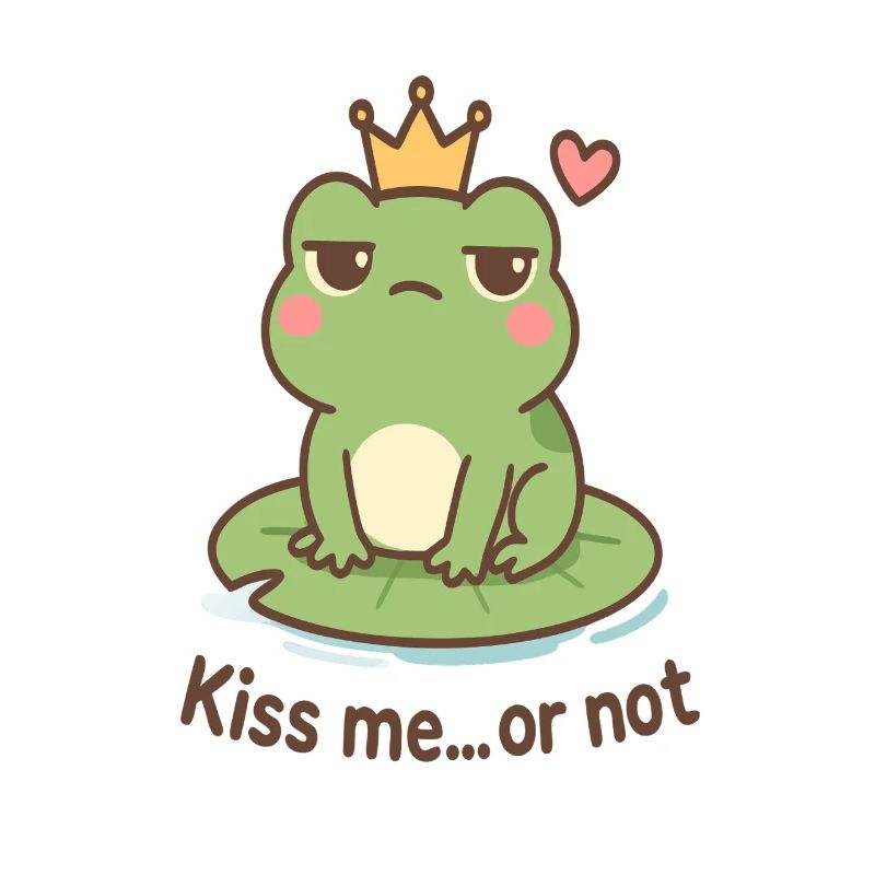 Kussfrosch König – Küss mich oder nicht