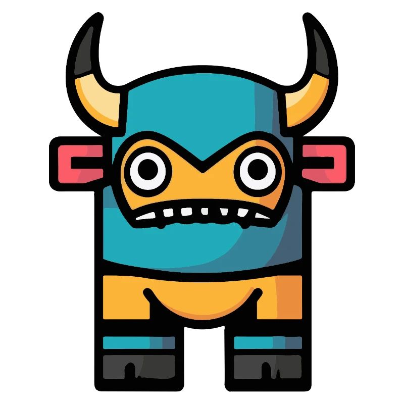 Stier Halloween Comic Bulle