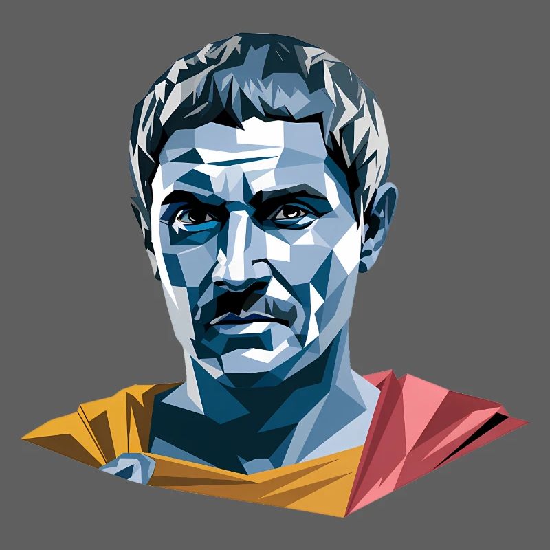 Caesar - Logo de l’histoire cool