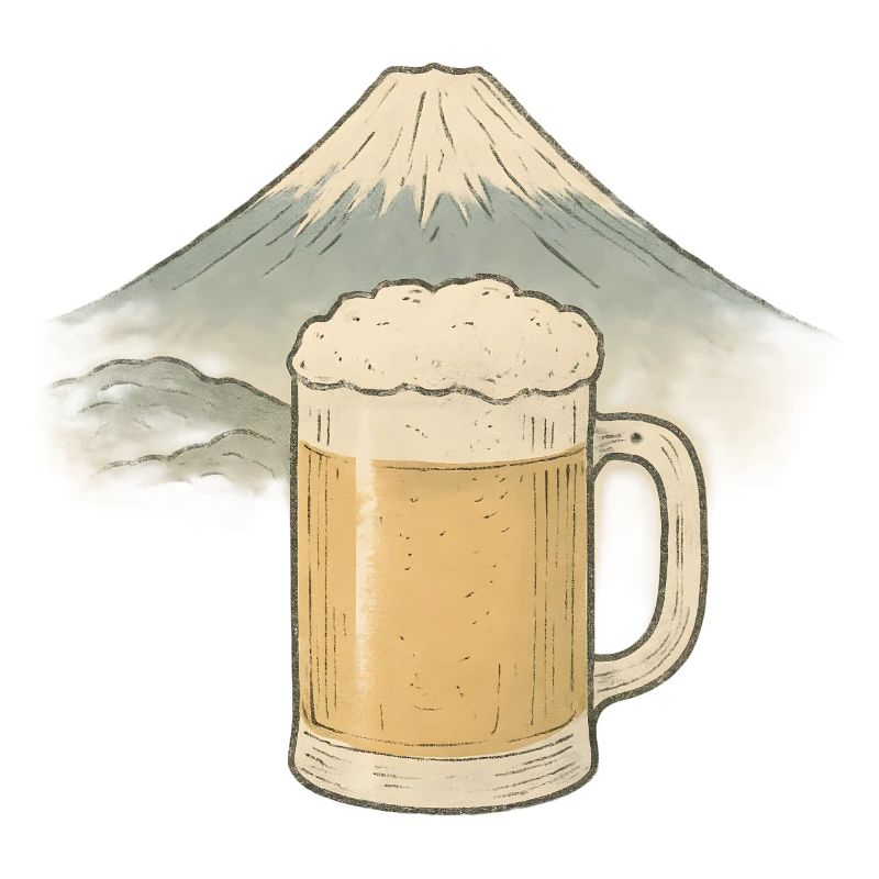 Bier am Berggipfel