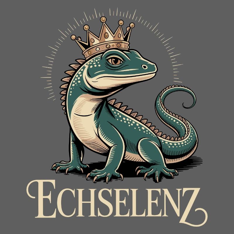 Echselenz Lustige Echse