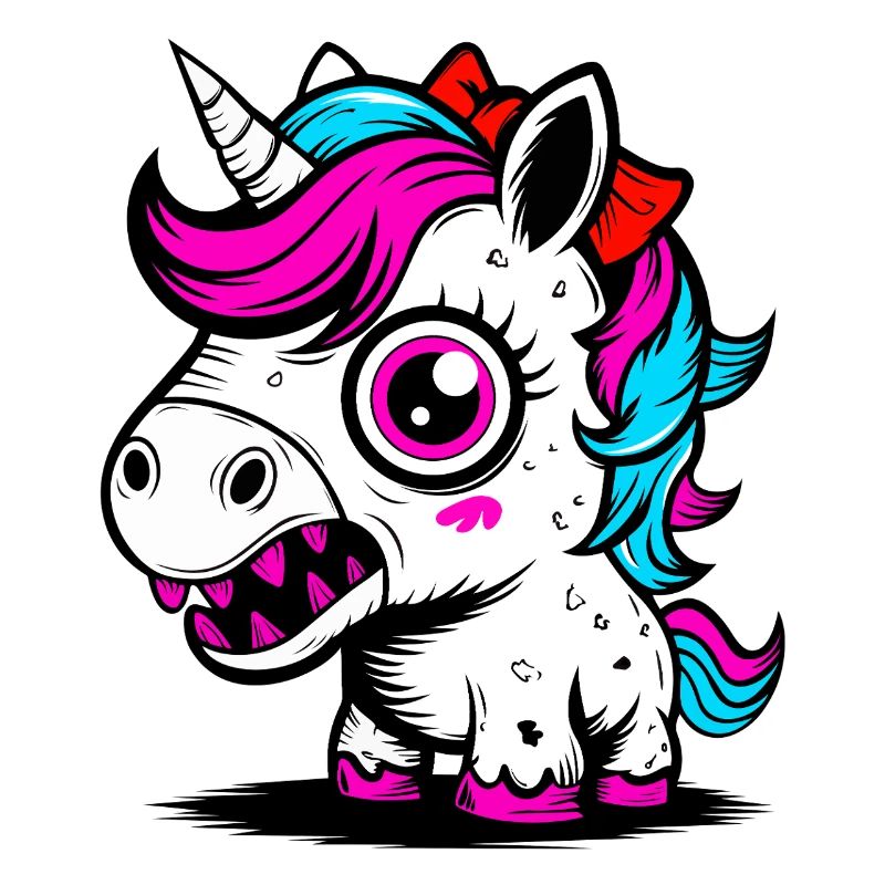 Neon Einhorn