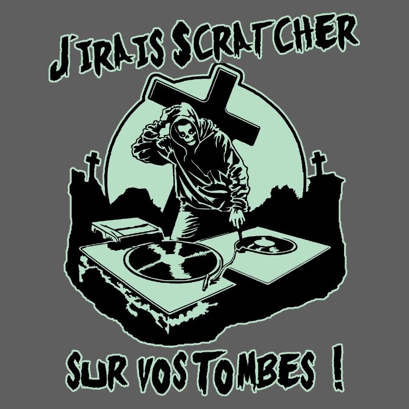 ICH WERDE AUF EURE GRÄBER KRATZEN!