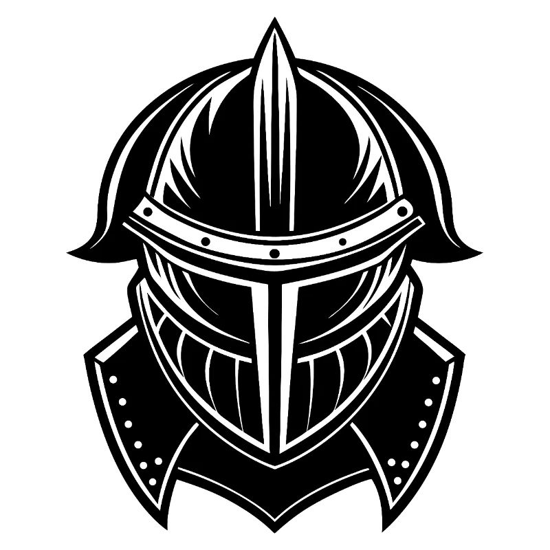 Casque de chevalier
