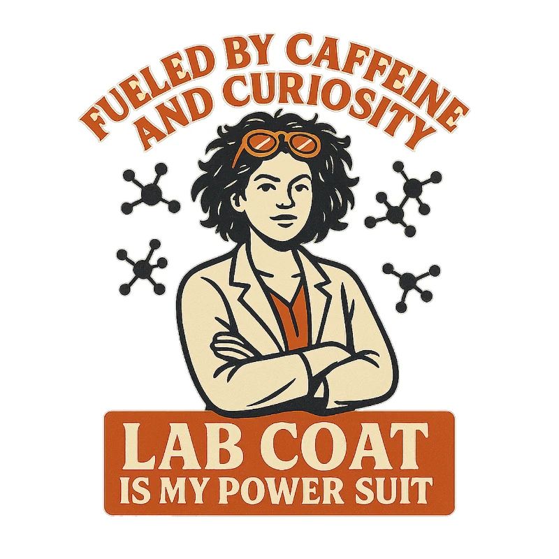 Lab Coat Power-Suit Coffee