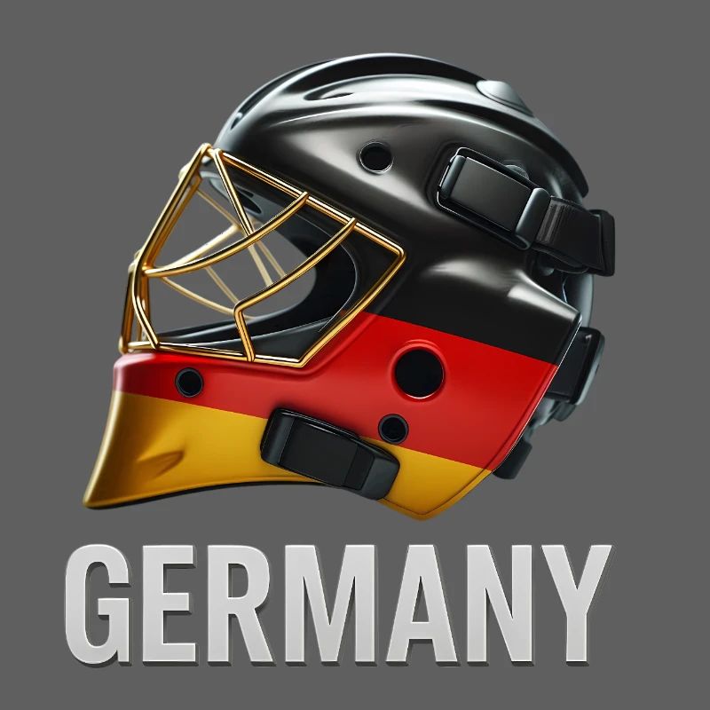 Germany Flag Helmet Graphic