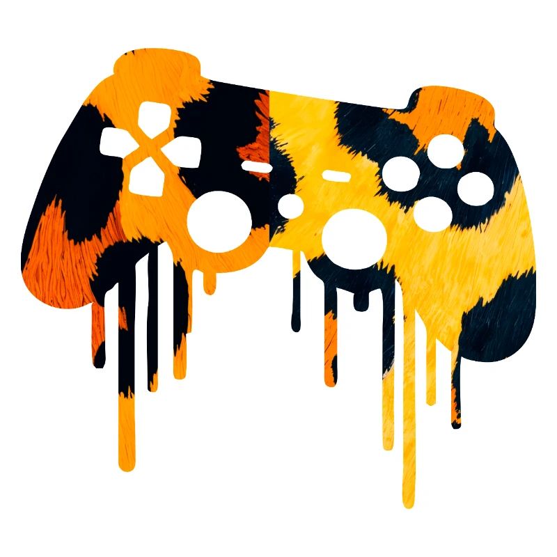 Leopardmuster Gaming player 