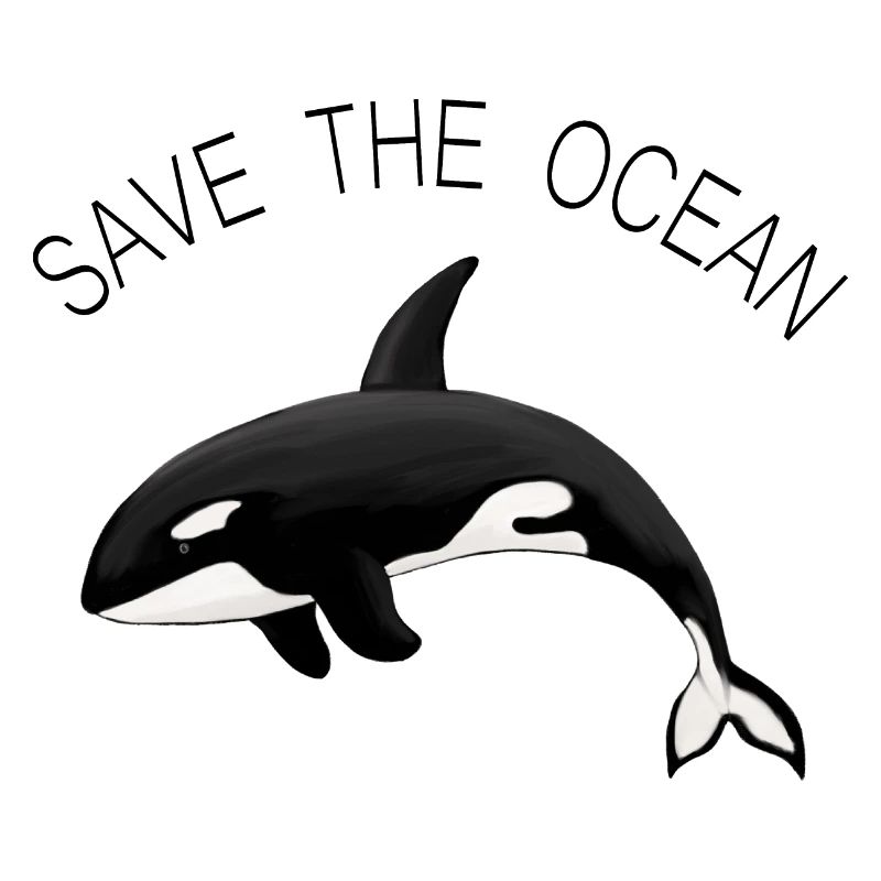 Save the Ocean Orca Killer Whale