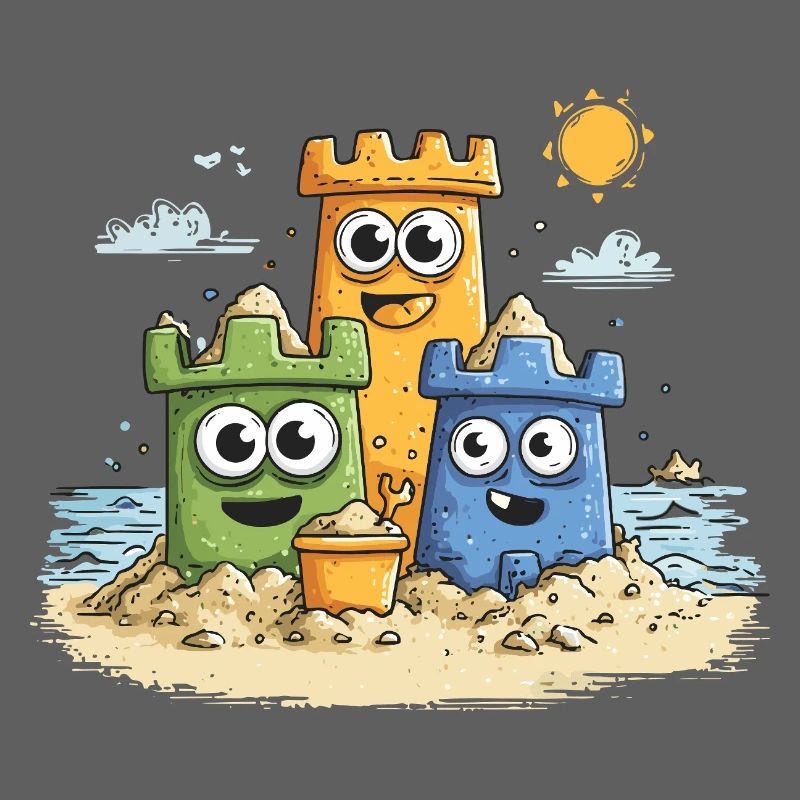 Héros bac à sable sur la plage