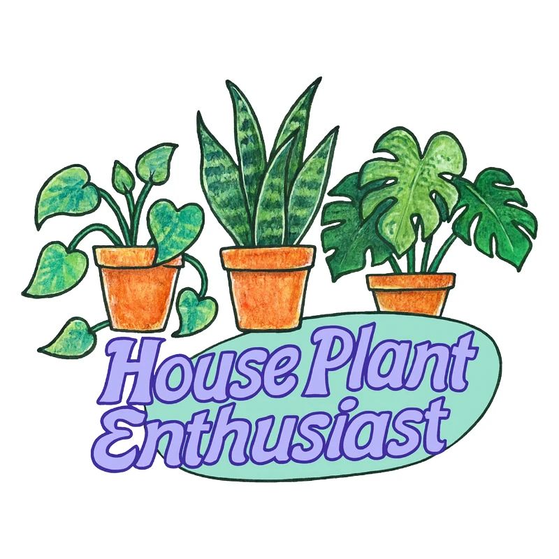 Thème de dessins animés pour passionnés de plantes d’intérieur