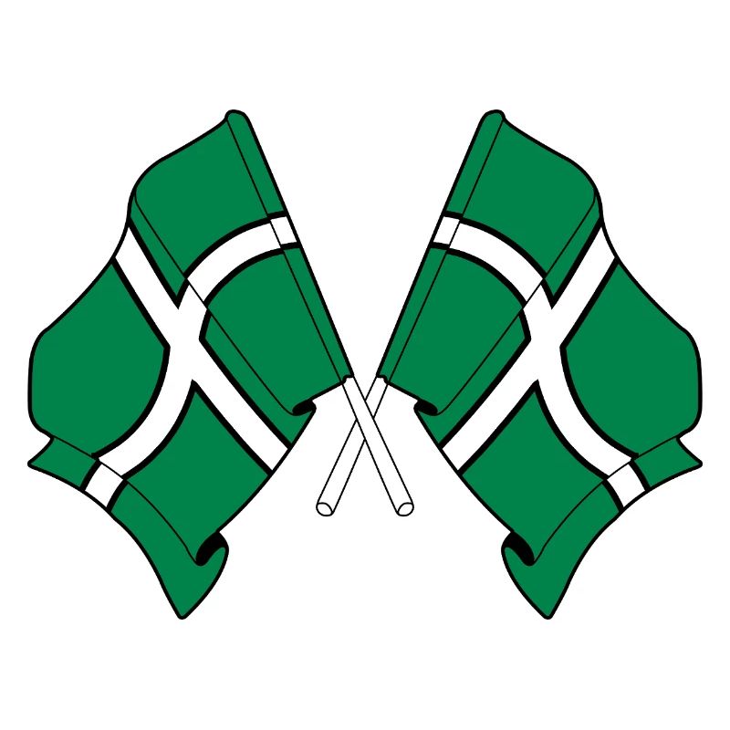 Devon Crossed Flags