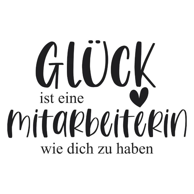 Glück Mitarbeiterin Bedanken Geschenk
