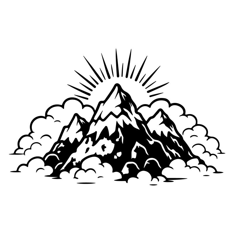 Berge Landschaft Symbol