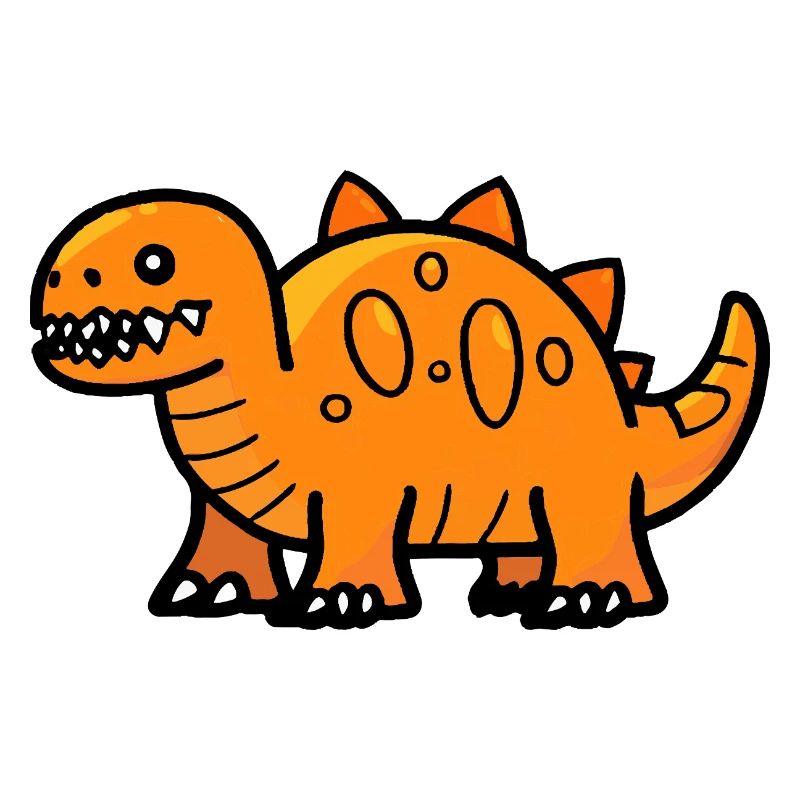 Dinosaur stegosaurus Halloween Funny