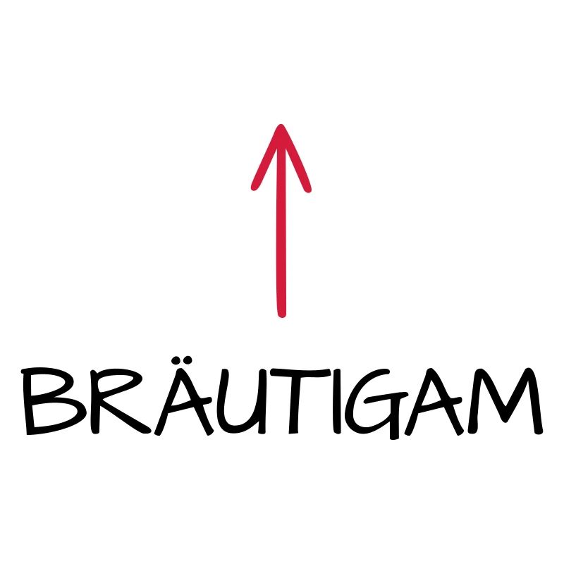 Bräutigam Junggesellenabschied Pfeil