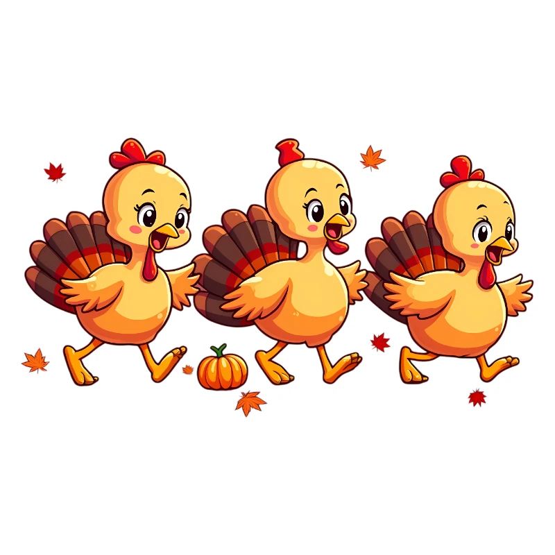 Bébé dinde de Thanksgiving