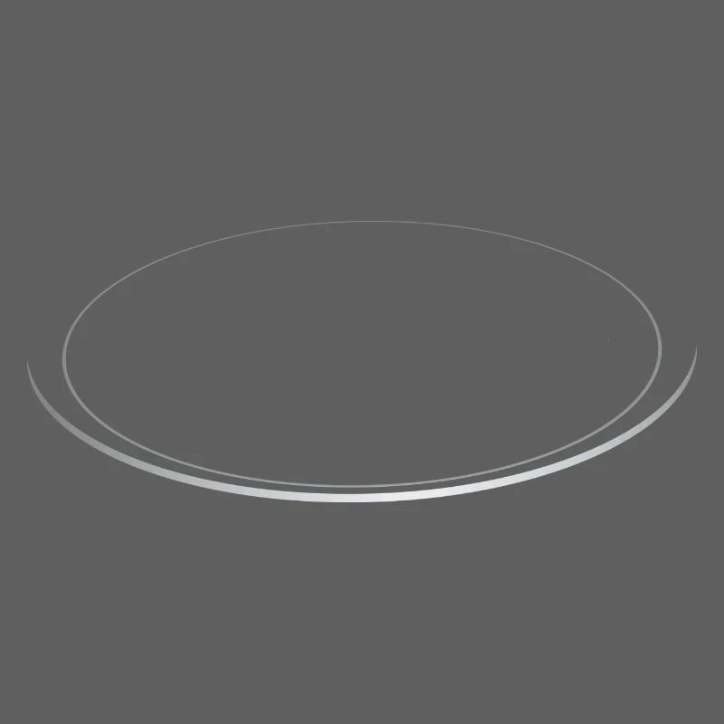 3D Saturnring metallic