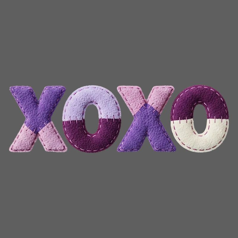 XOXO Patchwork Love Style Vintage Mignon