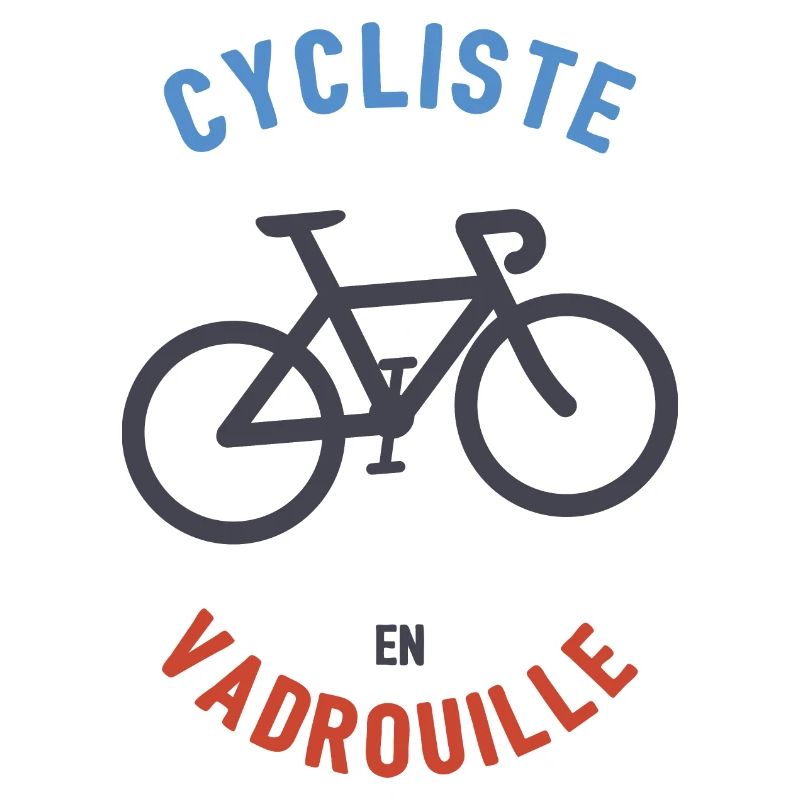 Radfahrer im Mopp