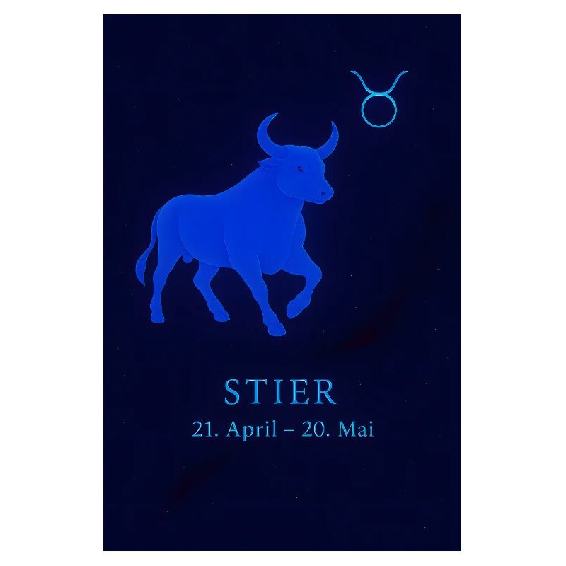 Sternzeichen Stier Design