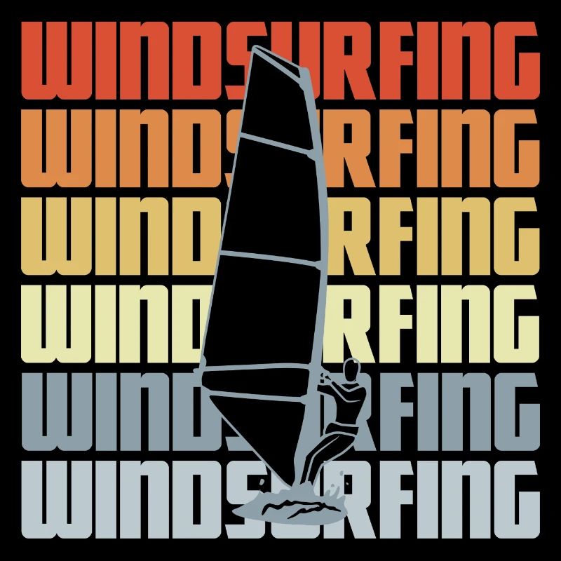 Vintage Windsurfen