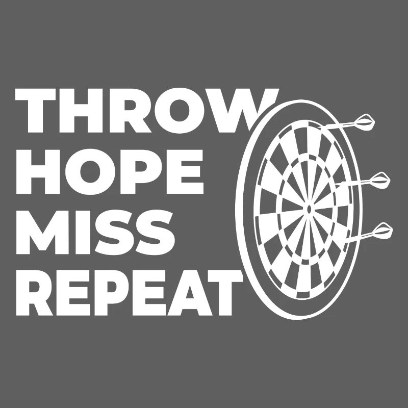throwing, hoping, missing, repeating
