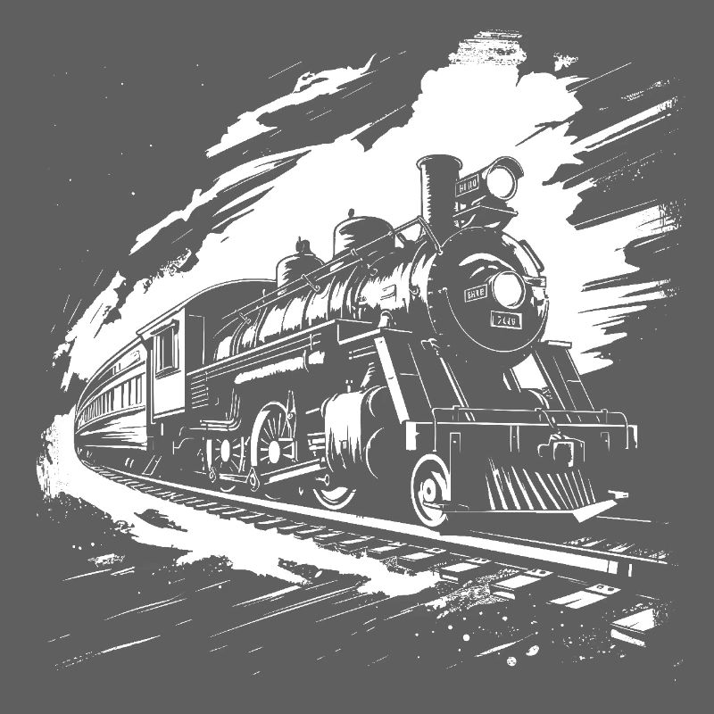 Eisenbahn Zeichnung