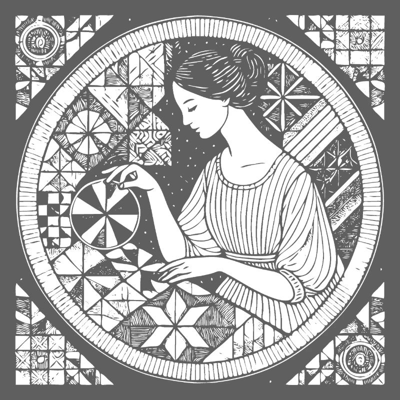 Conception de courtepointe – Créativité et artisanat