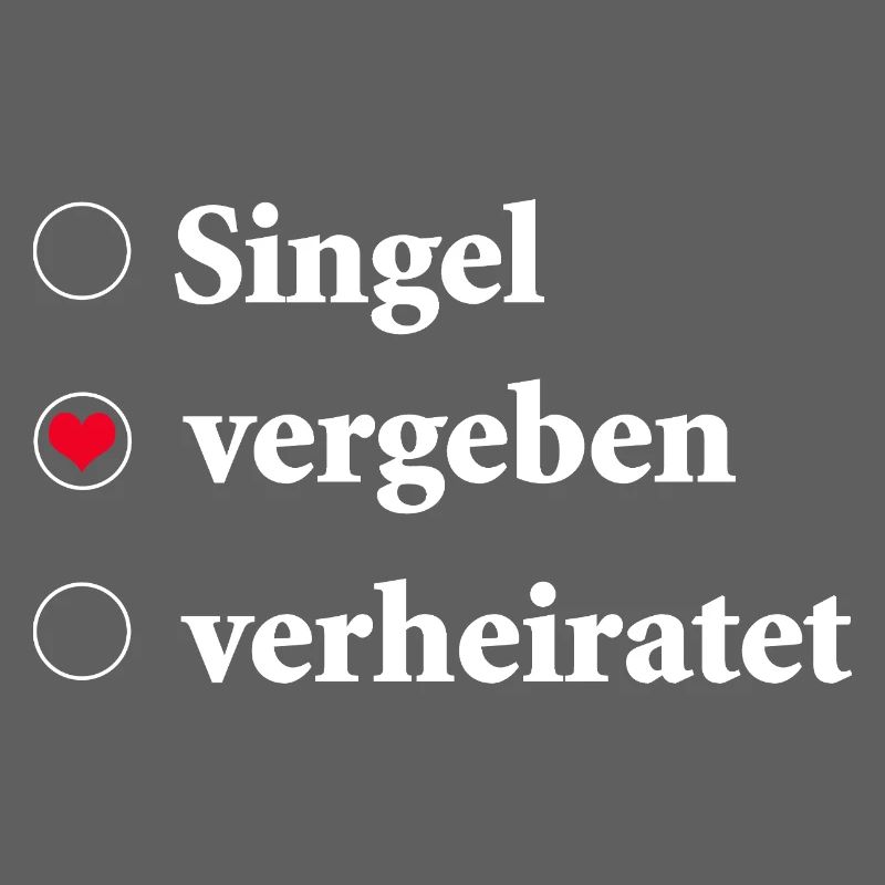 Sélection du statut de la relation Célibataire - Pris