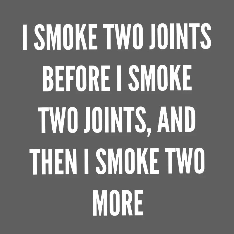 Zwei Joints Vor Dem Nächsten