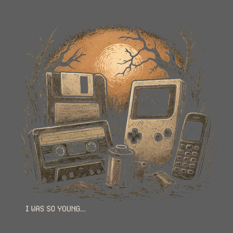 Retro Nostalgia – I Was So Young Tee
