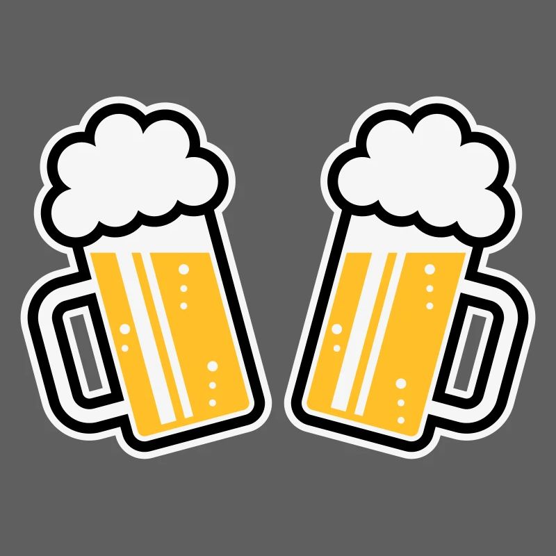 2 beer mugs Cheers, cheers! (Beer Mugs 3C)