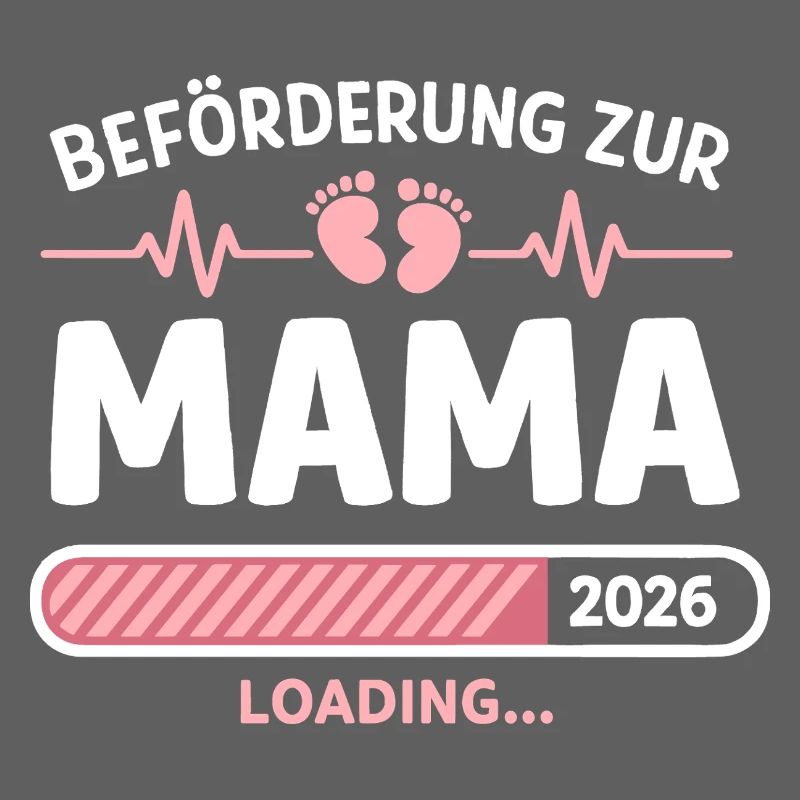 Mama 2026 Loading Beförderung Geschenk