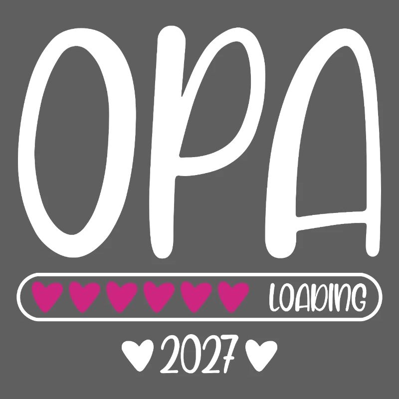 Grandpa 2027 loading with hearts loading bar